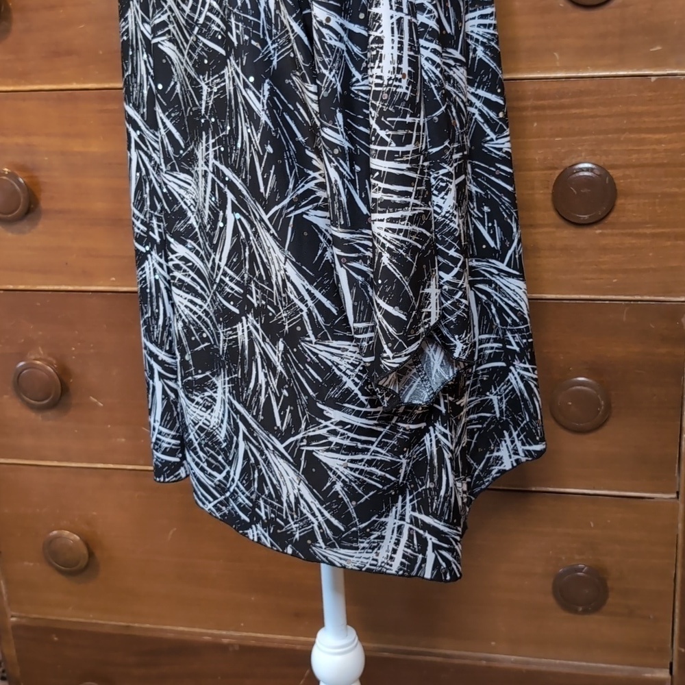 BRITTANY BLACK WOMAN Shimmer Sequin tunic SZ 2X - Picture 9 of 12